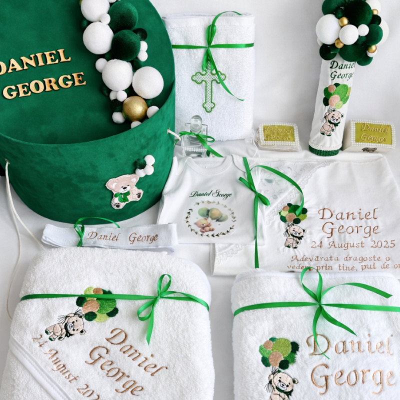 Set Trusou Botez Personalizat Baby Boss – Atelierul de culoare