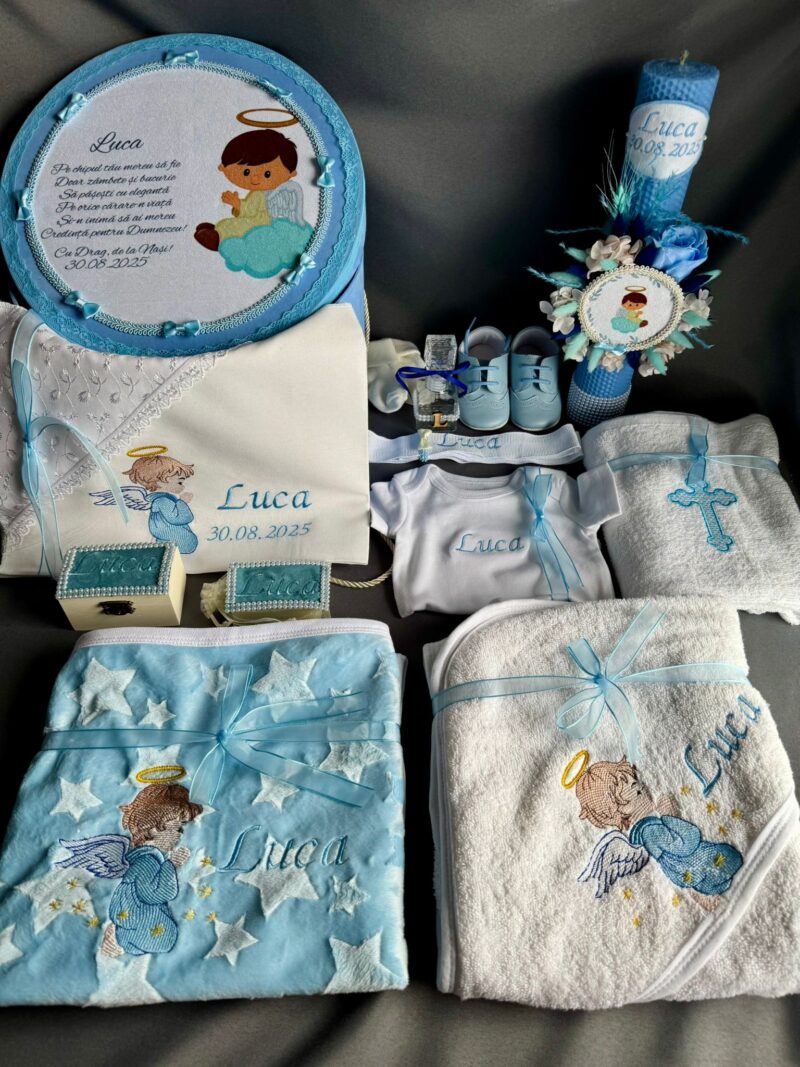 Set Trusou Botez Personalizat Inger