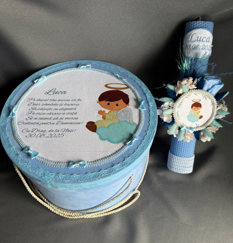 Set Trusou Botez Personalizat Inger