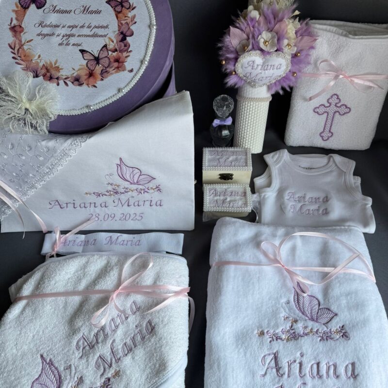Trusou fluture lila