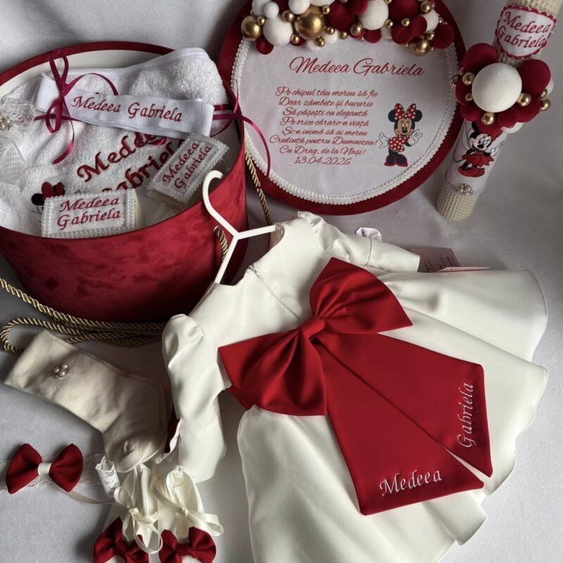 Rochița Funda Roșie Personalizată
