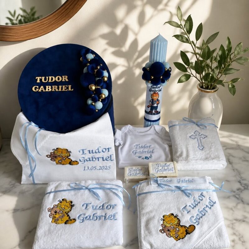 Set Trusou Botez Personalizat Garfield
